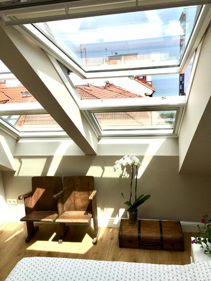 Atico Marques Vistas Al Mar - Garaje Opcional Apartman Gijón Kültér fotó