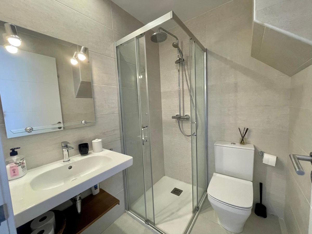 Atico Marques Vistas Al Mar - Garaje Opcional Apartman Gijón Kültér fotó