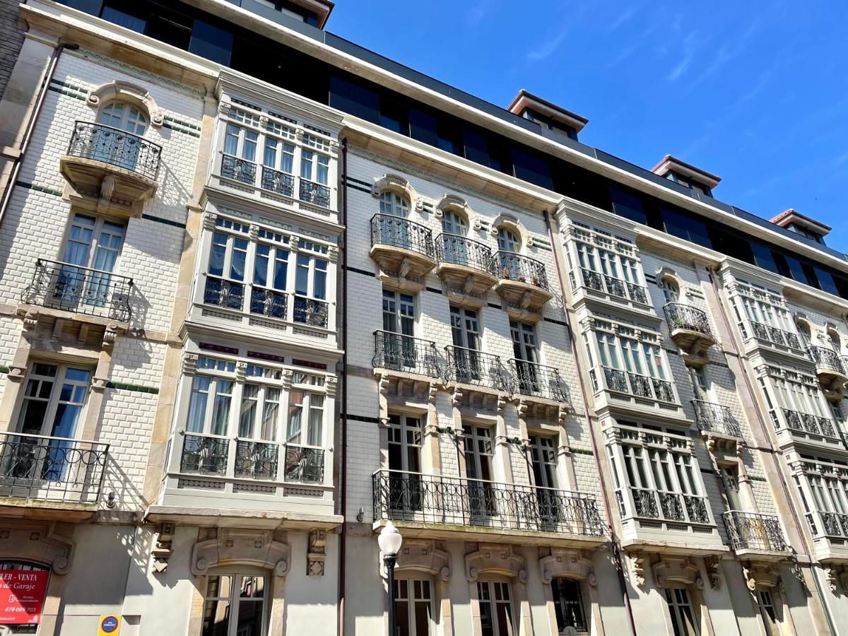 Atico Marques Vistas Al Mar - Garaje Opcional Apartman Gijón Kültér fotó
